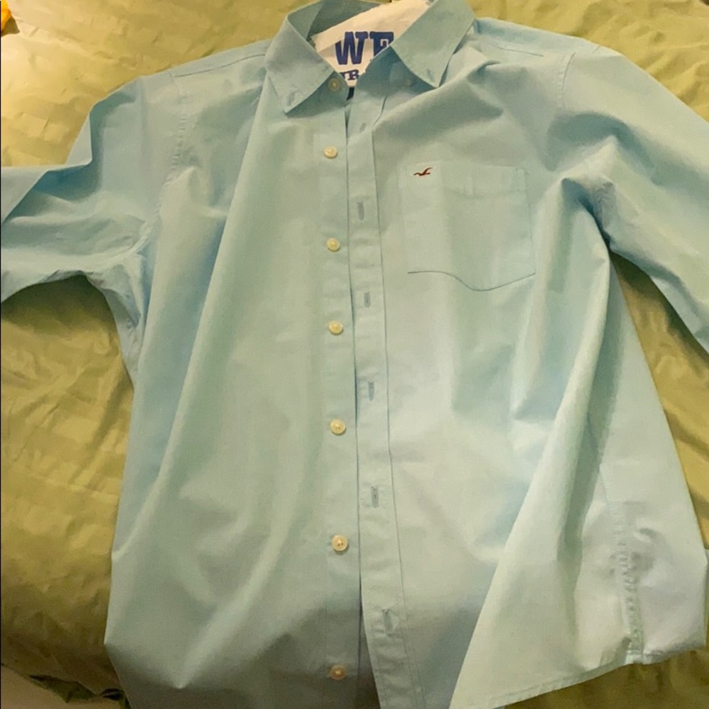 Hollister Mens Dress Shirt XL new